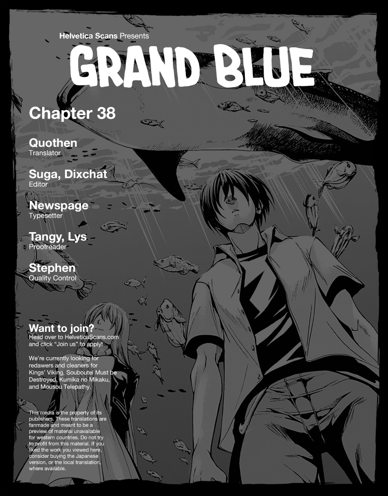 Grand Blue, Chapter 38 image 01